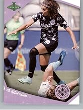 2022 Parkside NWSL National Women's Soccer League #42 Dr. Nadia Nadim Racing Louisville FC Official Soccer Trading Card in Raw (NM or Better)