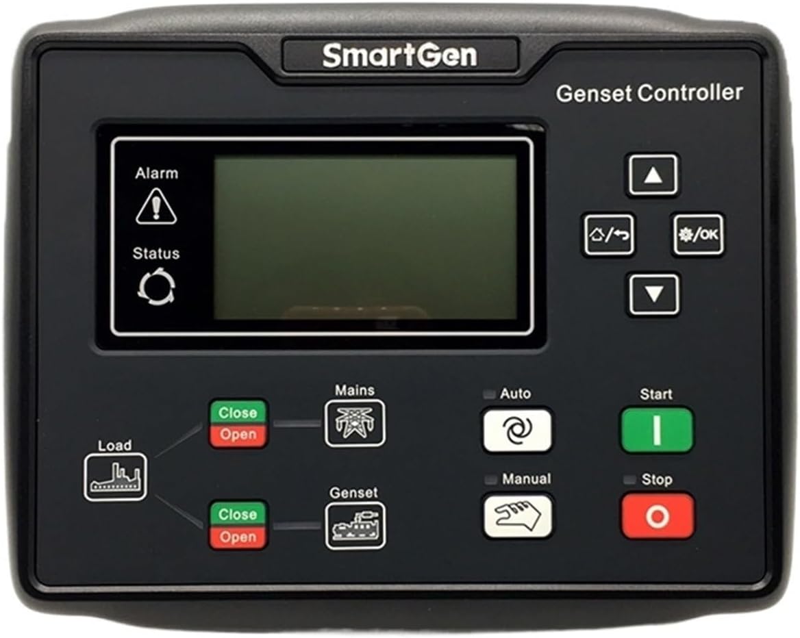 HGM7120N Genset Controller AMF Auto Start Control Panel USB RS485 ETHERNET Power Station Automation Monitor Panel