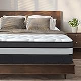 Materasso Memory 140x200 cm, Ortopedico materasso Matrimoniale, Alto 32cm Rigidità Media, Traspirante, Ergonomico 10 Zona, Anallergico e Antibatterico, Molle Insacchettate, Certificato Oeko-TEX