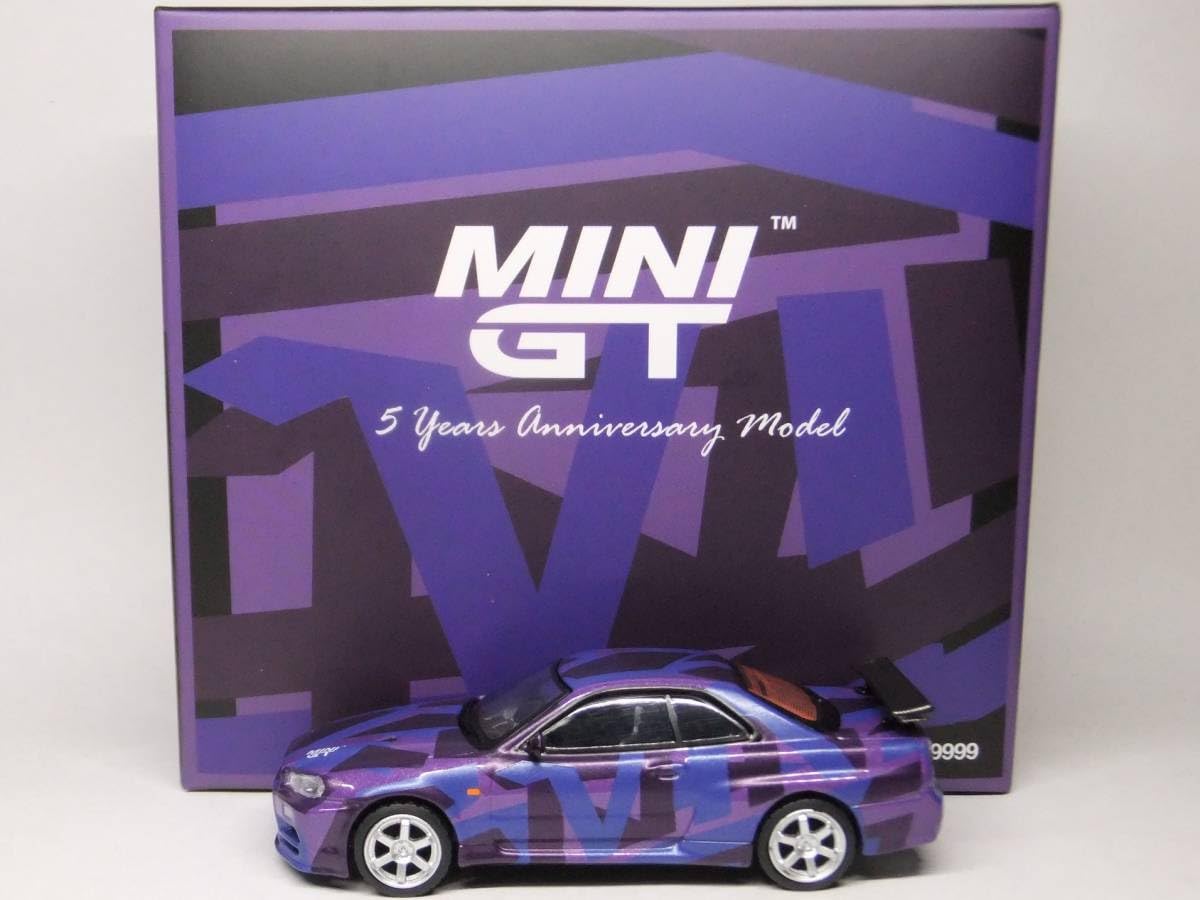 Amazon | MINI GTニッサン スカイライン GT-R (R34) V-Spec Ⅱ