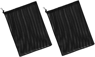 GANAZONO 2 Pçs Filtro De Bomba De Água Saco De Bomba De Malha De Náilon Saco De Malha Para Bomba Saco De Filtro De Cordão Filtro De Malha Pequena Bomba De Fonte Filtro Preto Filtro De