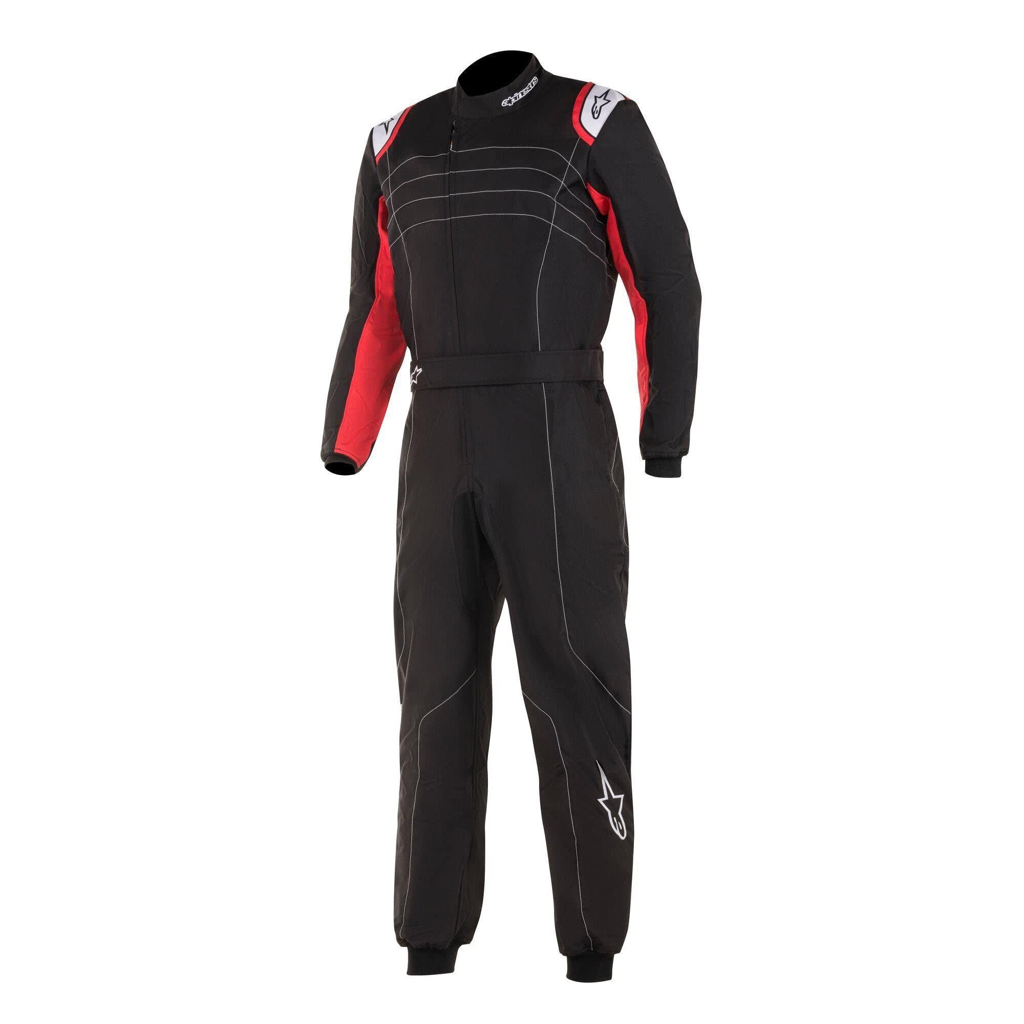 Alpinestars KMX-9 V2 Karting Suit CIK-FIA Level2 - size 58 - Black/Red/White (3356019-132-58)
