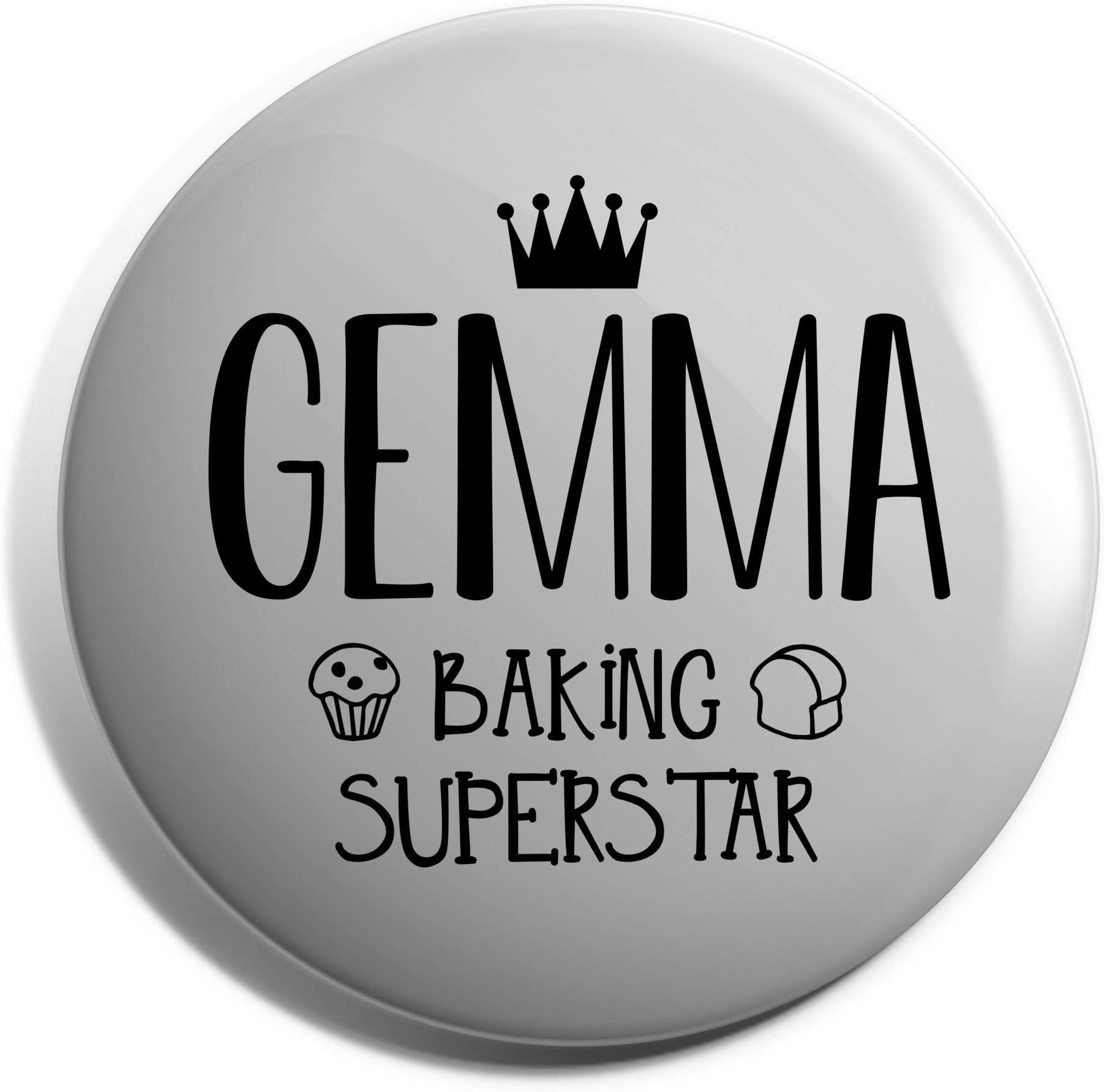 PERSONALISED ANY NAME Baking Superstar Badge