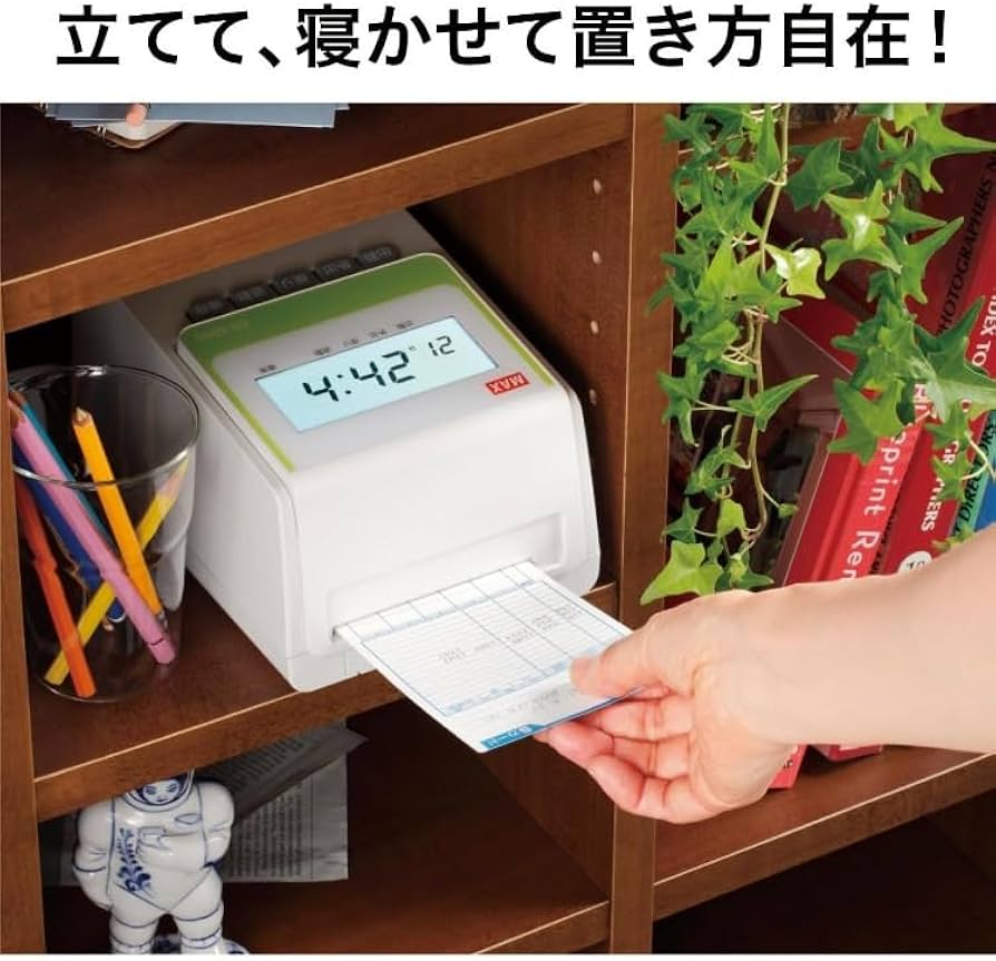 Amazon.co.jp: マックス タイムレコーダー ER-60SU タイムカード Amazon.co.jp: マックス タイムレコーダー ER-60SU タイムカード