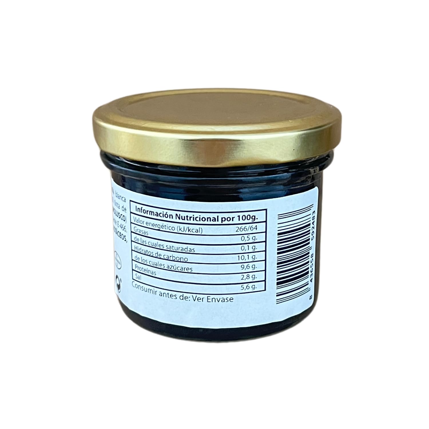 Punta Aljibe Sofrito Negro Mediterráneo con Tinta de Sepia, 120g, para Arroces y Paellas