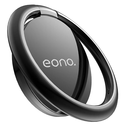 Eono Smartphone Ring Holder with 360-Degree Rotation