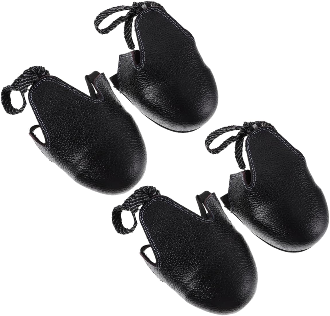 2 Pairs Non Slip Safety Overshoes with Caps Protective Covers for Construction and Industrial Use Comfortable Wear Resistant Design Slip Sole for Enhanced Foot Safety