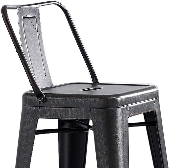 AC Pacific Butaco Metal 24" Negro Rústico Set 2 miniatura 6