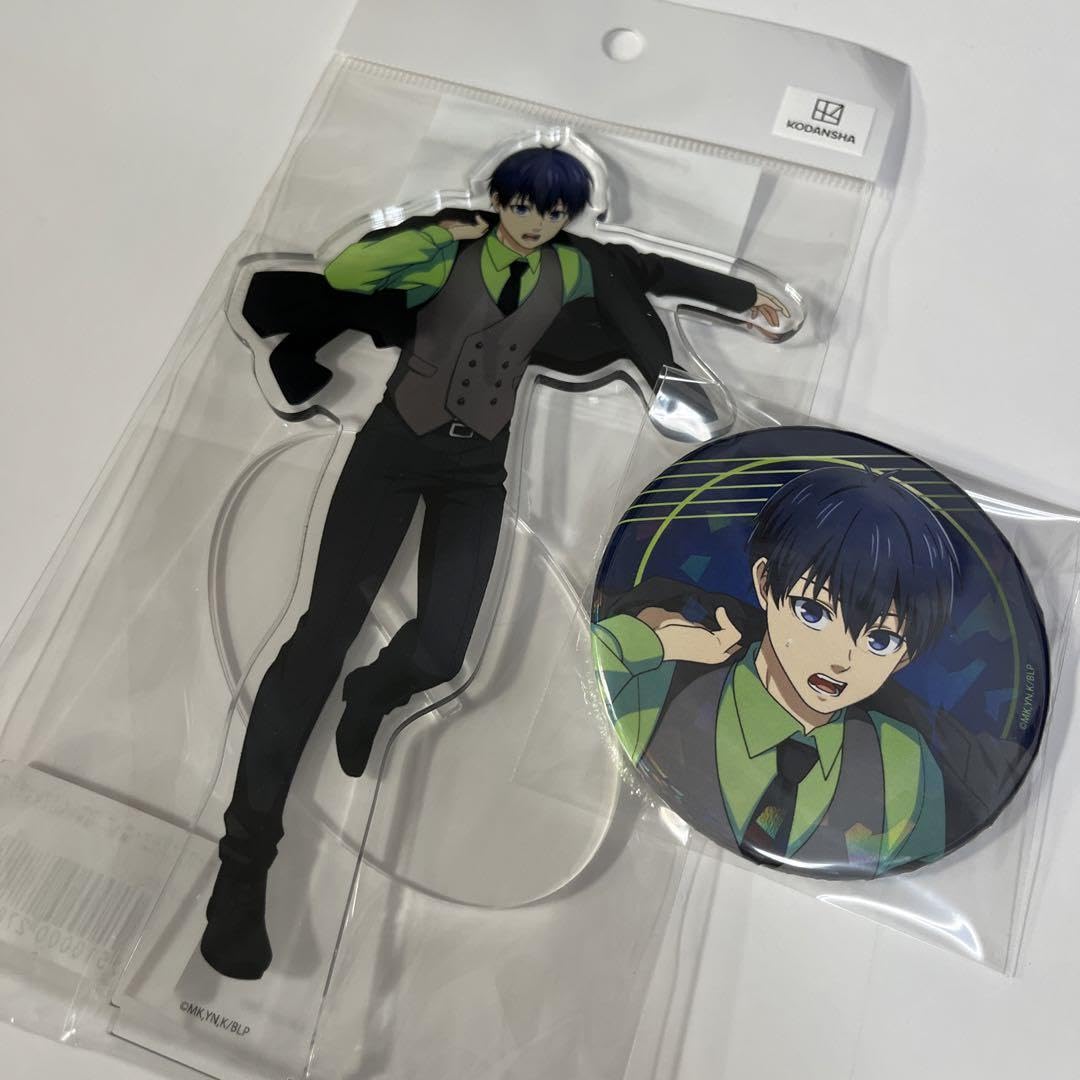 ブルーロック 潔 缶バッジ セットアクリルスタンド