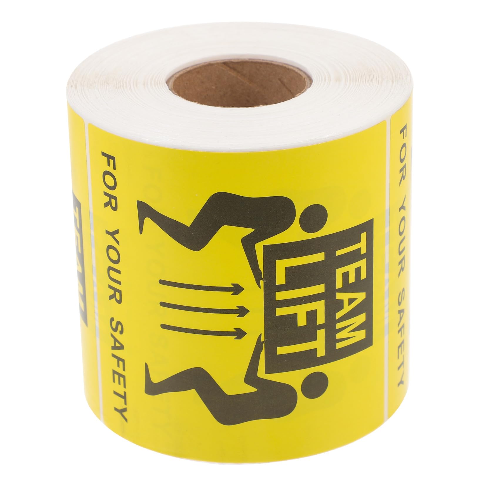 Healvian Étiquettes Autocollantes Lourdes pour Colis Rouleau 500 Pcs 100x100 Mm Adhésif Résistant pour Transport Industriel et Manutention Sécurisée