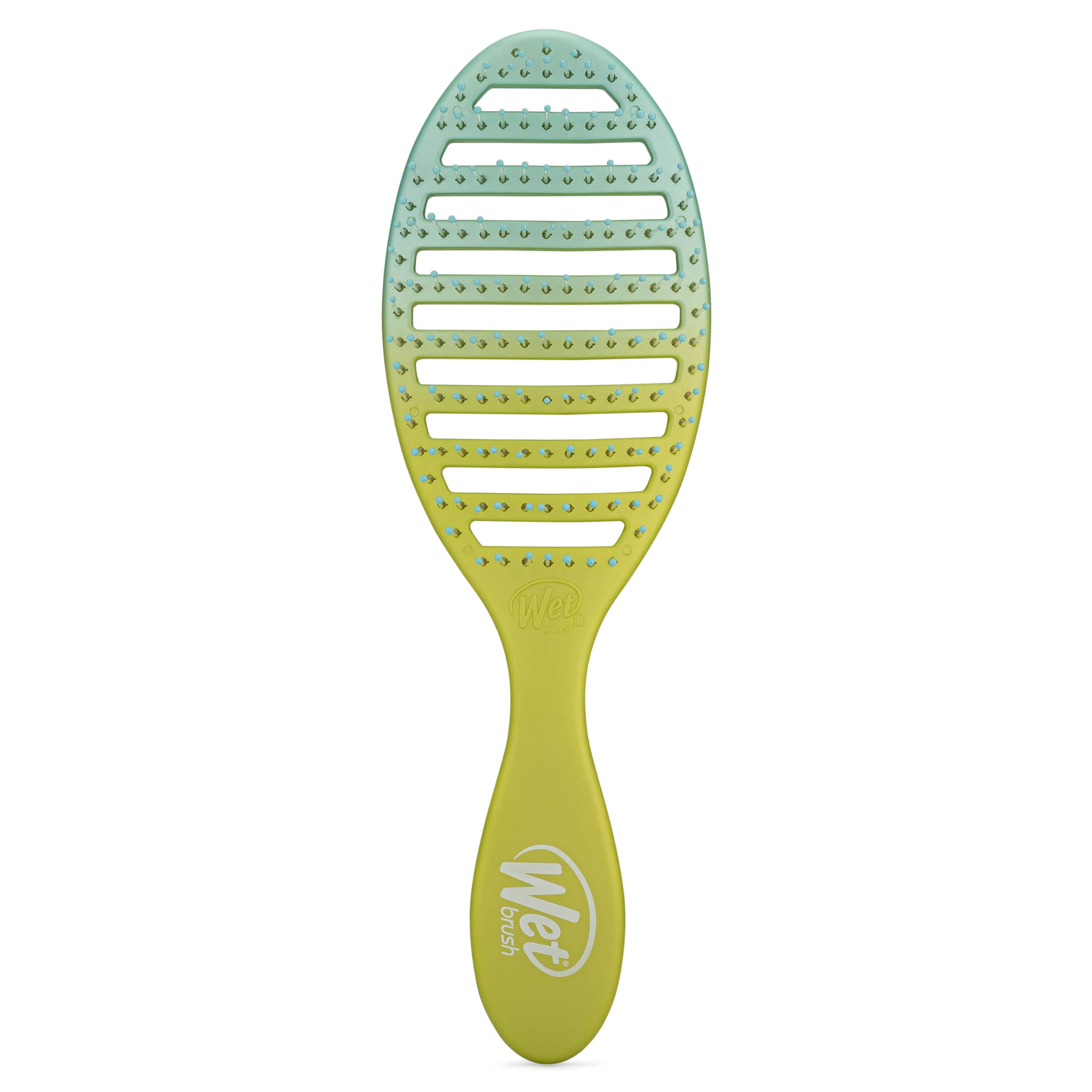 Wet Brush Speed Dry, Green/Blue (Feel Good Ombre) Ombre Green/Blue 1 Count (Pack of 1)