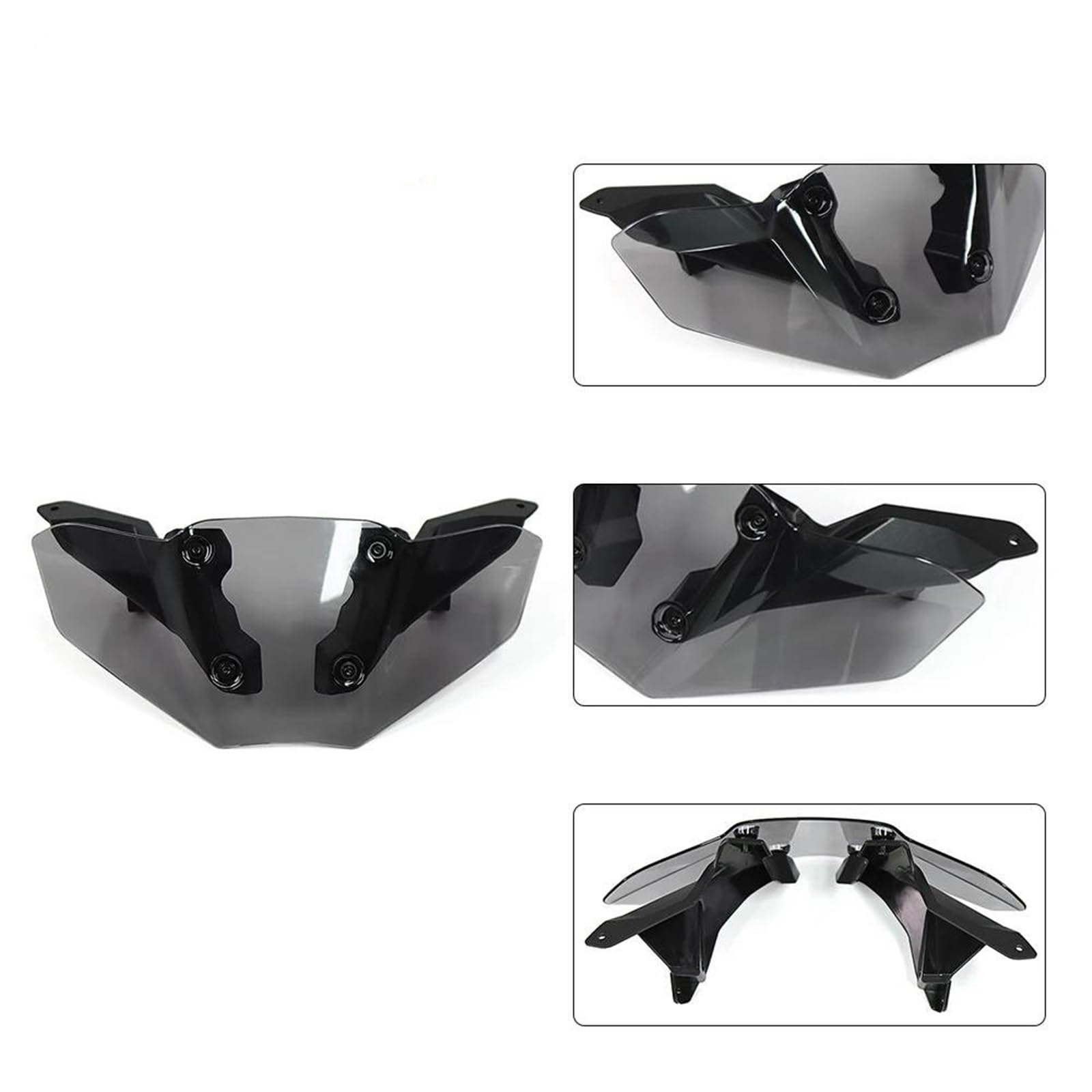 Deflettore Deflettore Parabrezza Per Moto Per YAMAHA MT-07 MT07 MT 07 2025 2026 Spoiler Estensione Cupolino Parabrezza Per Moto