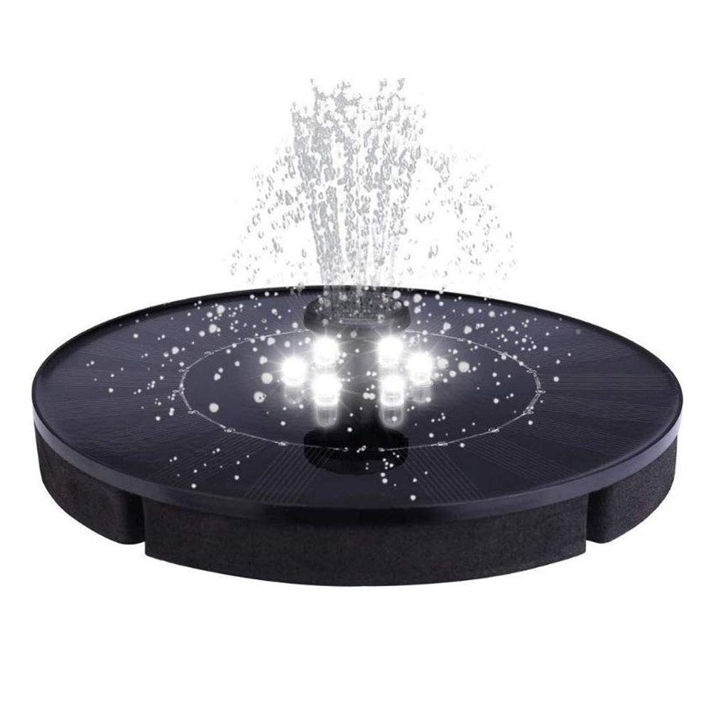 YXSH Pompa Solare per Fontana,Pompa Solare per Laghetto,Fontana Giardino Esterno,Pompa Sommersa Circolare per Laghetto, Bagno per Uccelli, Acquario, Stagno