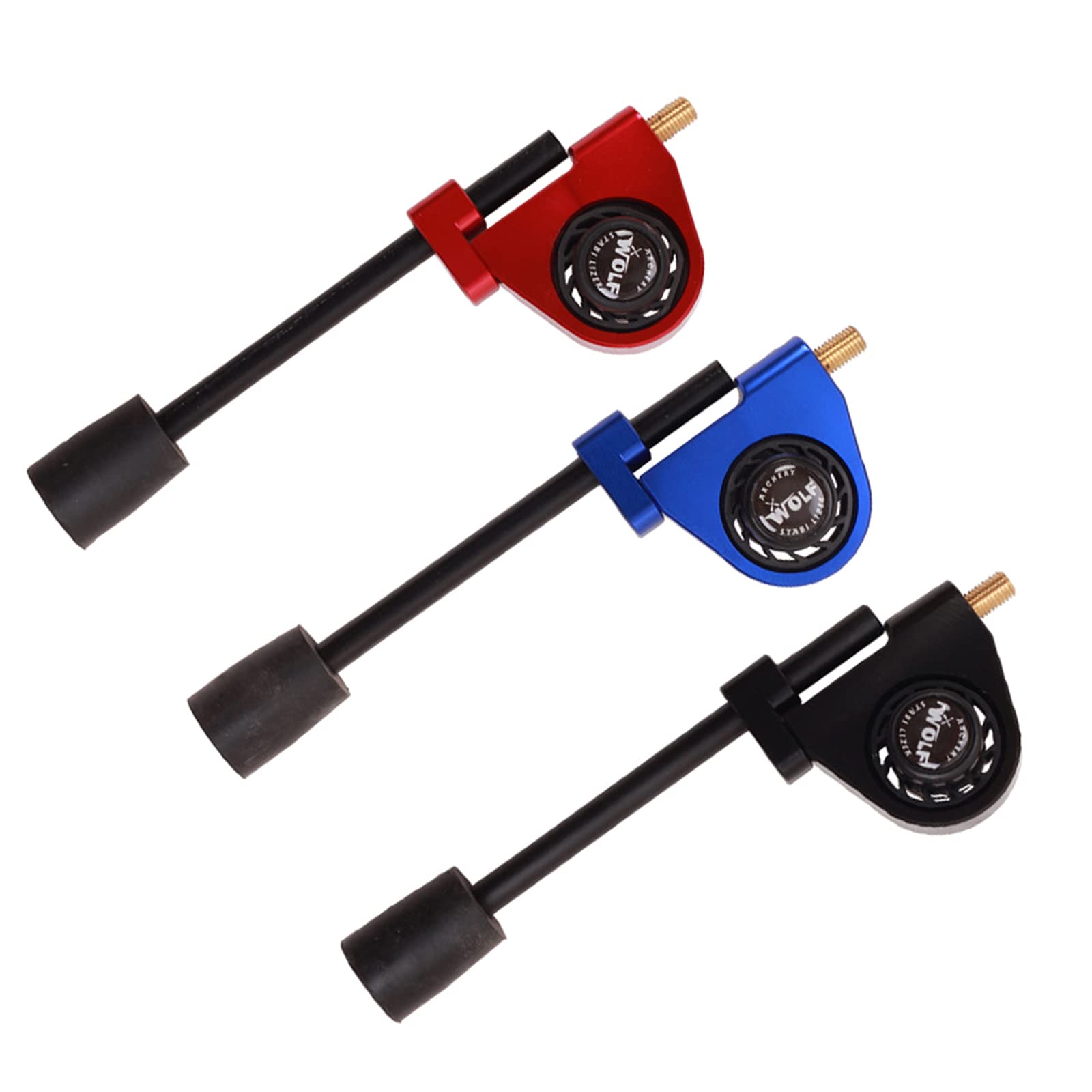 Acinkeety Used for Compound Bow to Reduce Bowstring Stopper Composite Pulley Stopper for Protection Bow String Equipment Compound Bow String Suppressor Bow String Suppressor Stabilizer