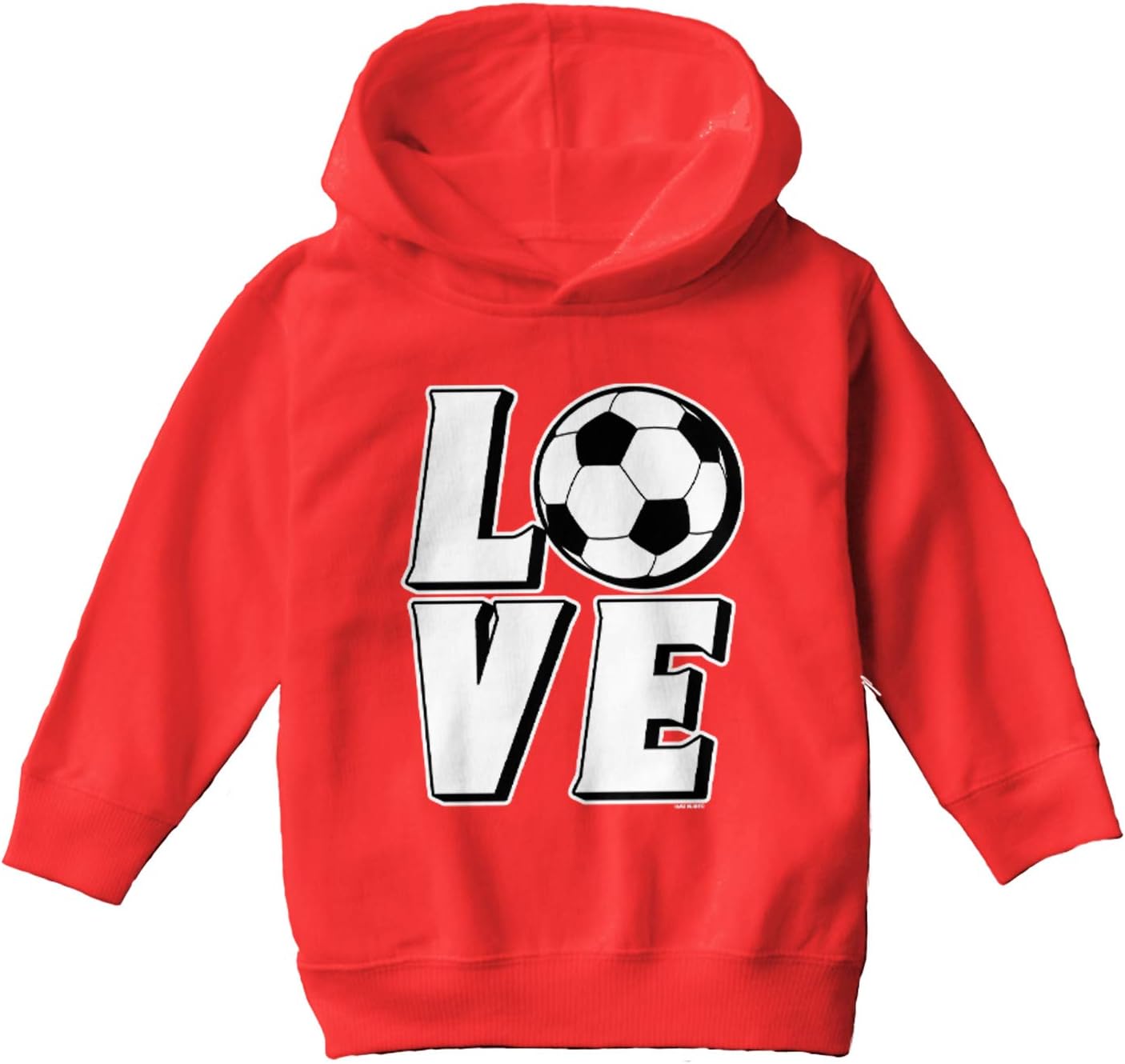 Love Soccer - Sports Future Athlete Toddler/Youth Fleece Hoodie