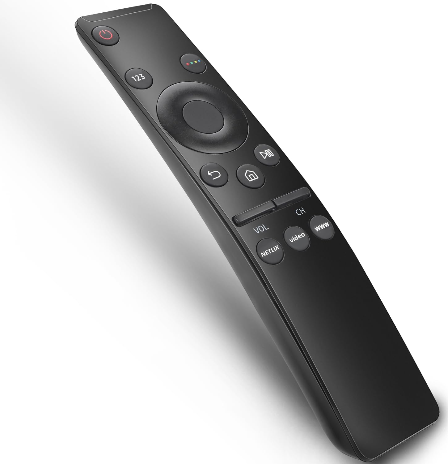 Telecomando universale di ricambio per Samsung Smart TV Remote All Samsung LED LCD UHD SUHD HDTV 4K 8K 3D Crystal HDR curvo telaio Smart TV, con Netflix, Prime Video, pulsante WWW