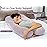 QUEEN ROSE Cooling Pregnancy Pillows, U Shaped Full Body Maternity Pillow for Pregnant Support, Rayon Derived from Bamboo, Buttery Soft, Super Breathable for Hot Sleeper, Purple