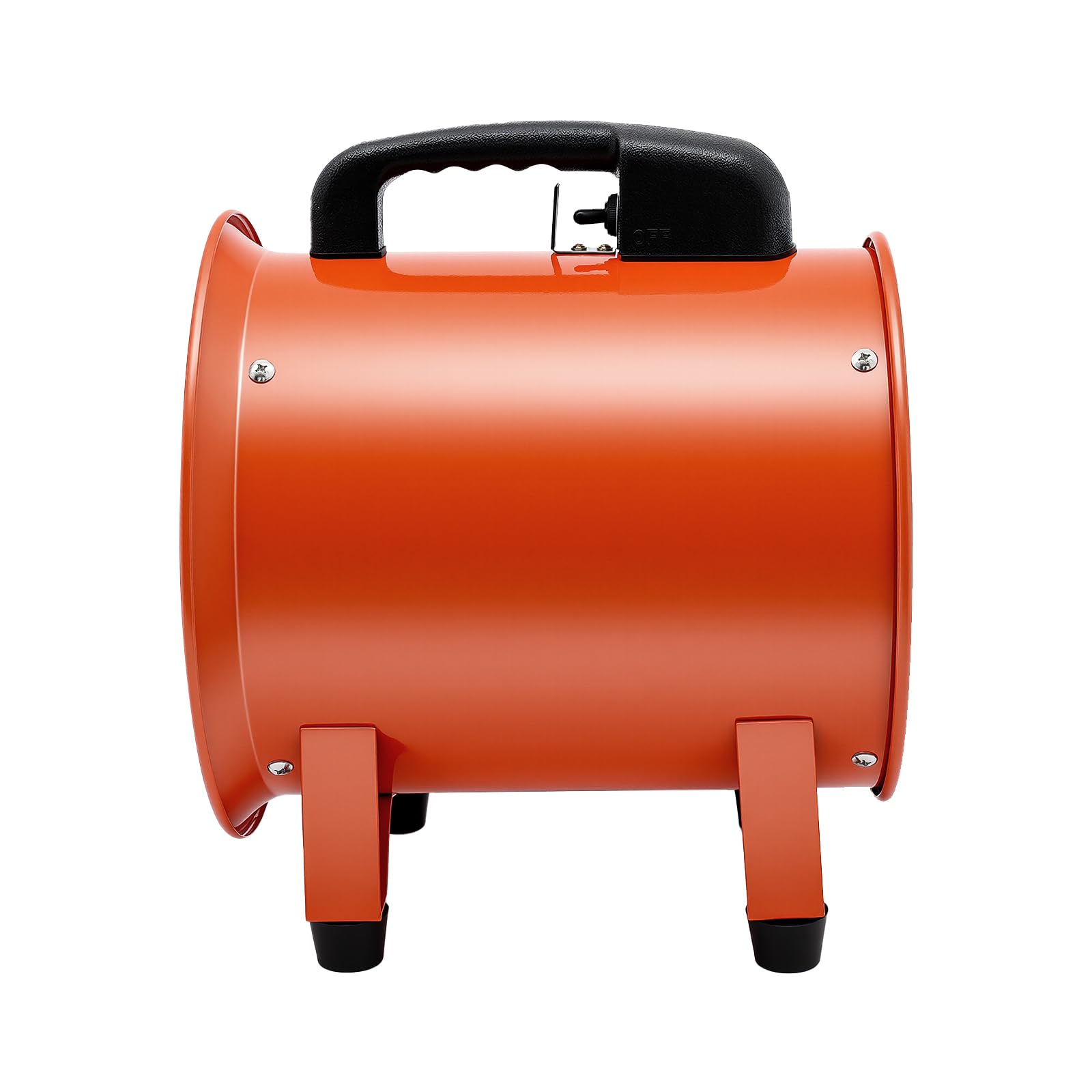 320W Bauventilator, 2800/3300rpm AC-Motor Baugebläse, Kanalventilator Tragbares Gebläse, Baulüfter mit 32,81 Fuß langer PVC-Kanalschlauch für Werkstätten, Schweißkabinen