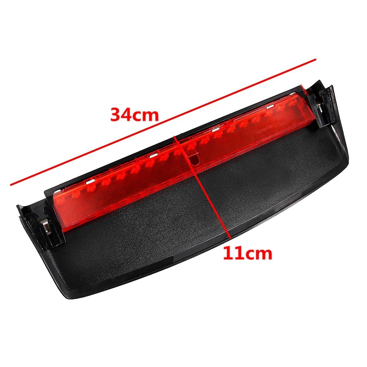 Luz Trasera de Freno de Montaje Alto Accesorios de Coche de luz de Freno de Tercera Cola 8K5945097, para Audi A4 B8 Quattro S4 2009-2015