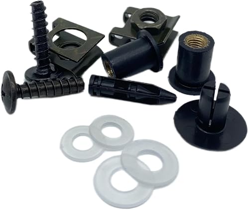 Miniatura 3 de Kit de 210 pernos de carenado de motocicleta, aleación de aluminio M5 M6, tornillos sujetadores universales coloridos pernos de carenado Kit de