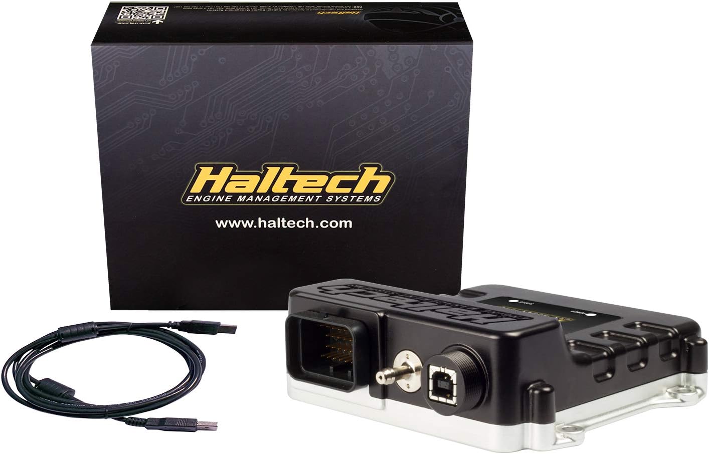 Haltech Elite 750 ECU with packaging and cables