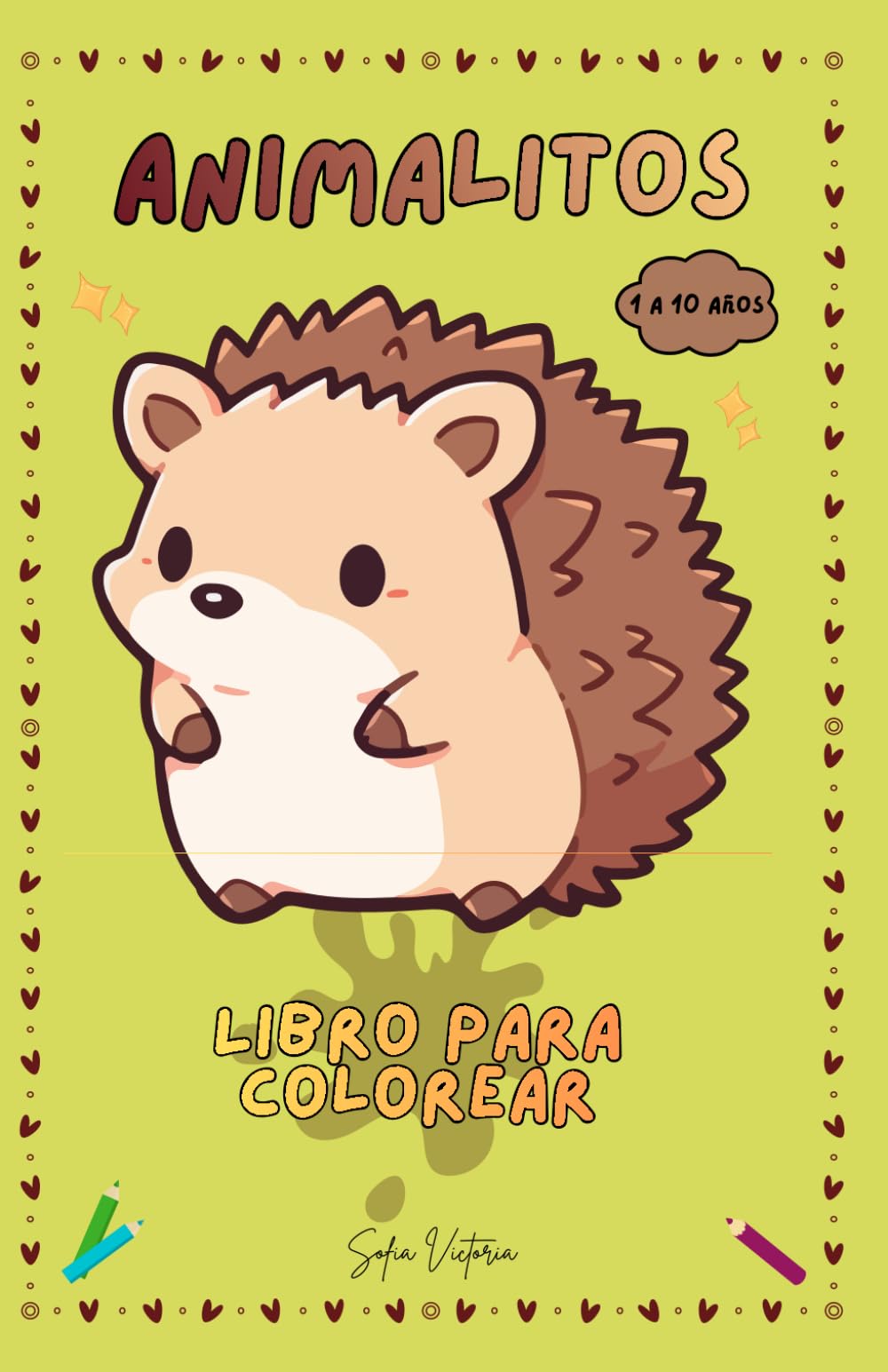 Animalitos para colorear: Libro para colorear