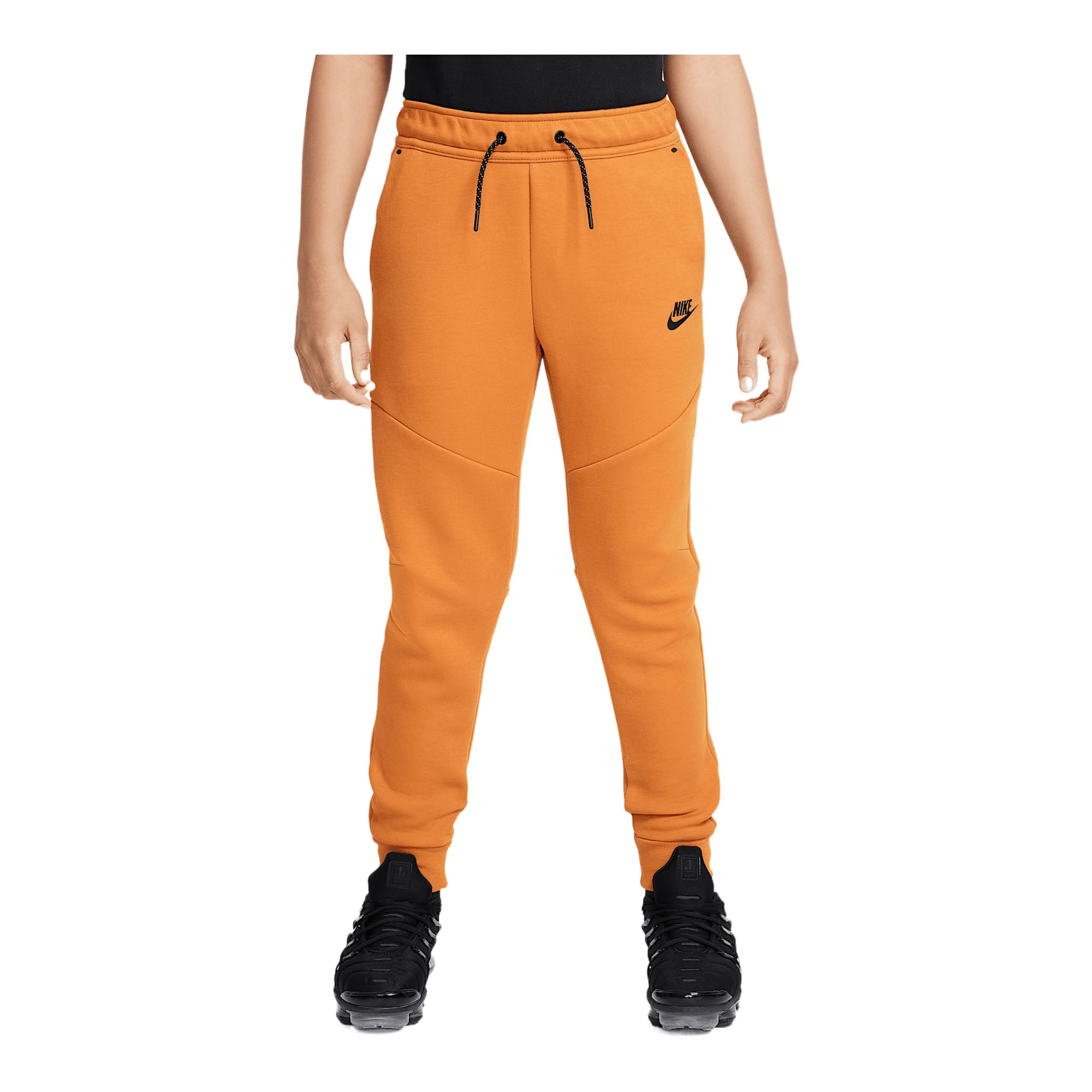 Nike Sportswear Tech Fleece Big Kids' Joggers (HV5869-815, Monarch/Black/Black) Size Small