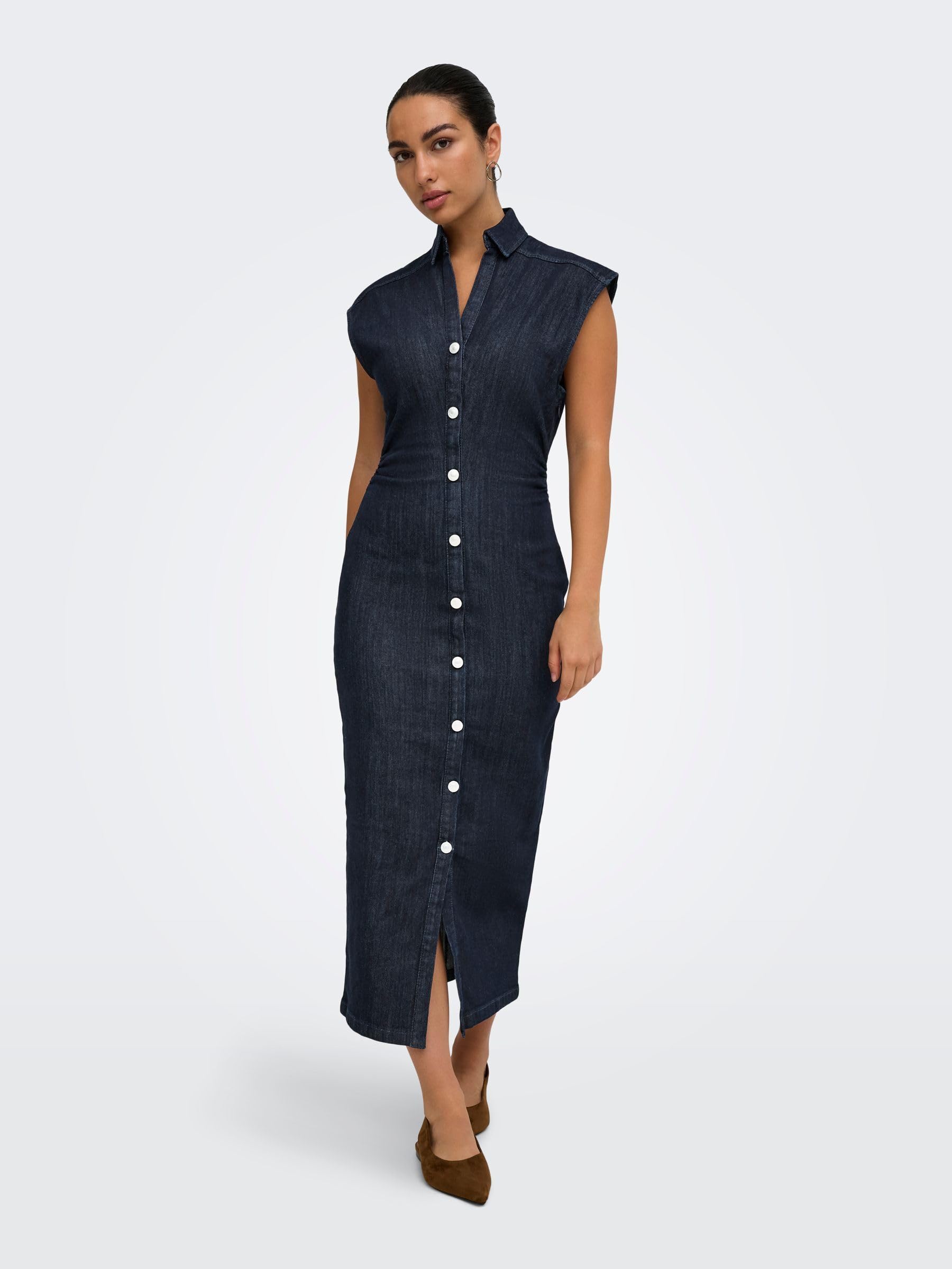 ONLY Female Jeanskleid ONLBABE Midikleid | Denim Dress
