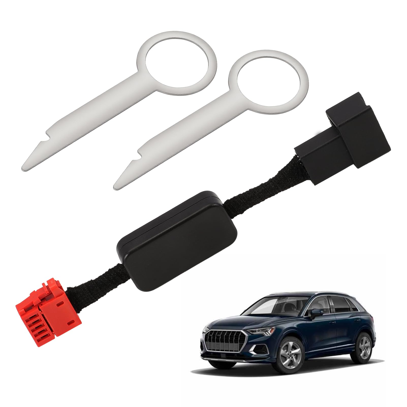 Start Stopp dezaktywacja do Audi Q3 8U 2012-2018, 1 kabel (w zestawie narzędzie do dezaktywacji), moduł wyzwalania