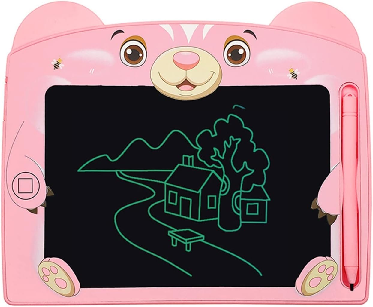 ZSYXM para construcción 8.5 Pulgadas Dibujo Colorido Tablet Niños Escribir Tablilla Doodle Tablero Escabellona Regalos Juguetes (Color : Pink)