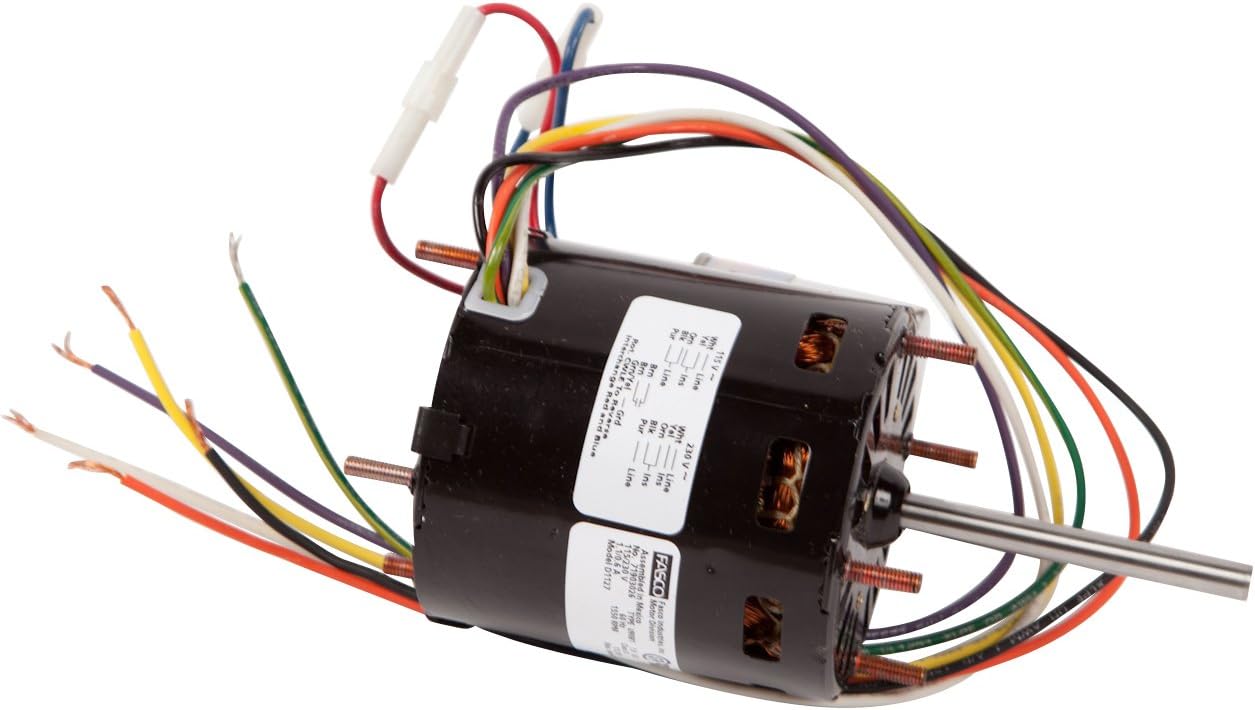 FASCO D1127 Motor 1/12x1/15x1/20
