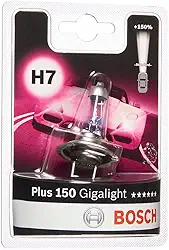 Bosch Lâmpada de Farol H7 Bosch Gigalight Plus 150-12V 55W, Halógena