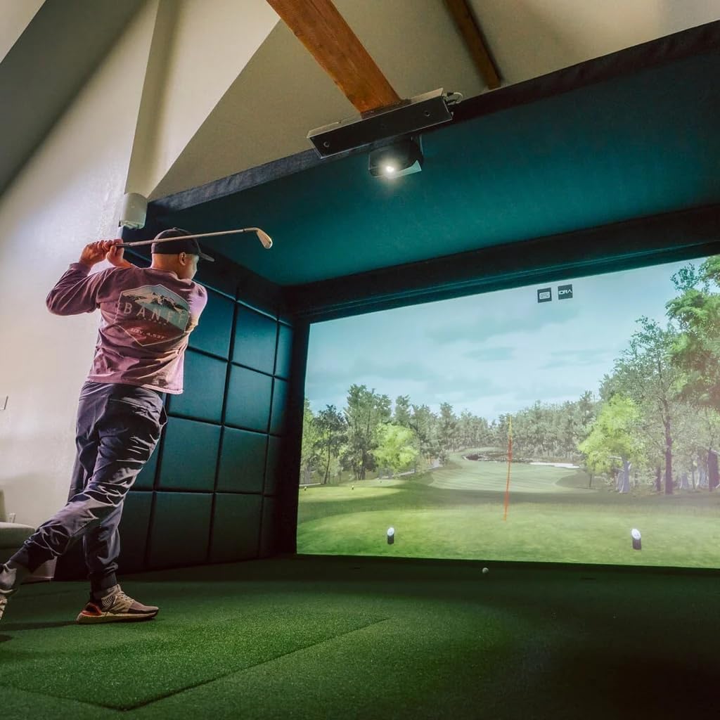 SIGPRO Golf Simulator Wall Padding- by The Indoor Golf Shop