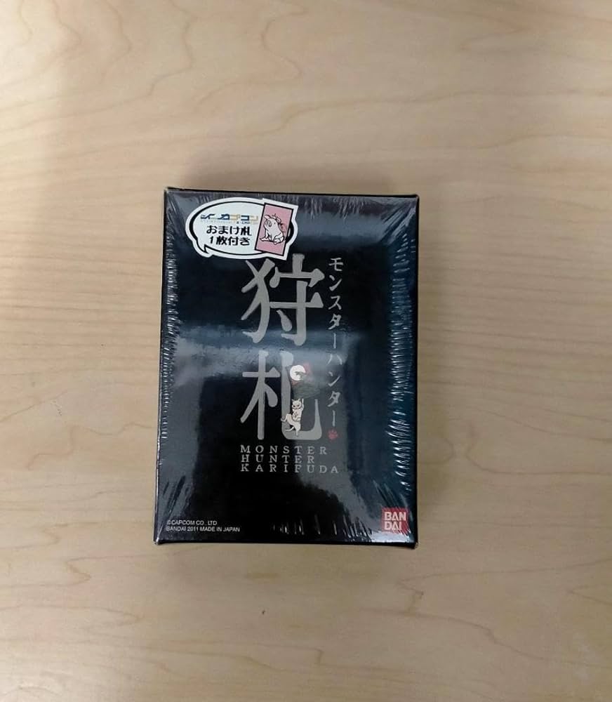 【レア】【未開封新品】モンスターハンター 狩札 Amazon | 限定 モンスターハンター 狩札 新 花札 モンハン