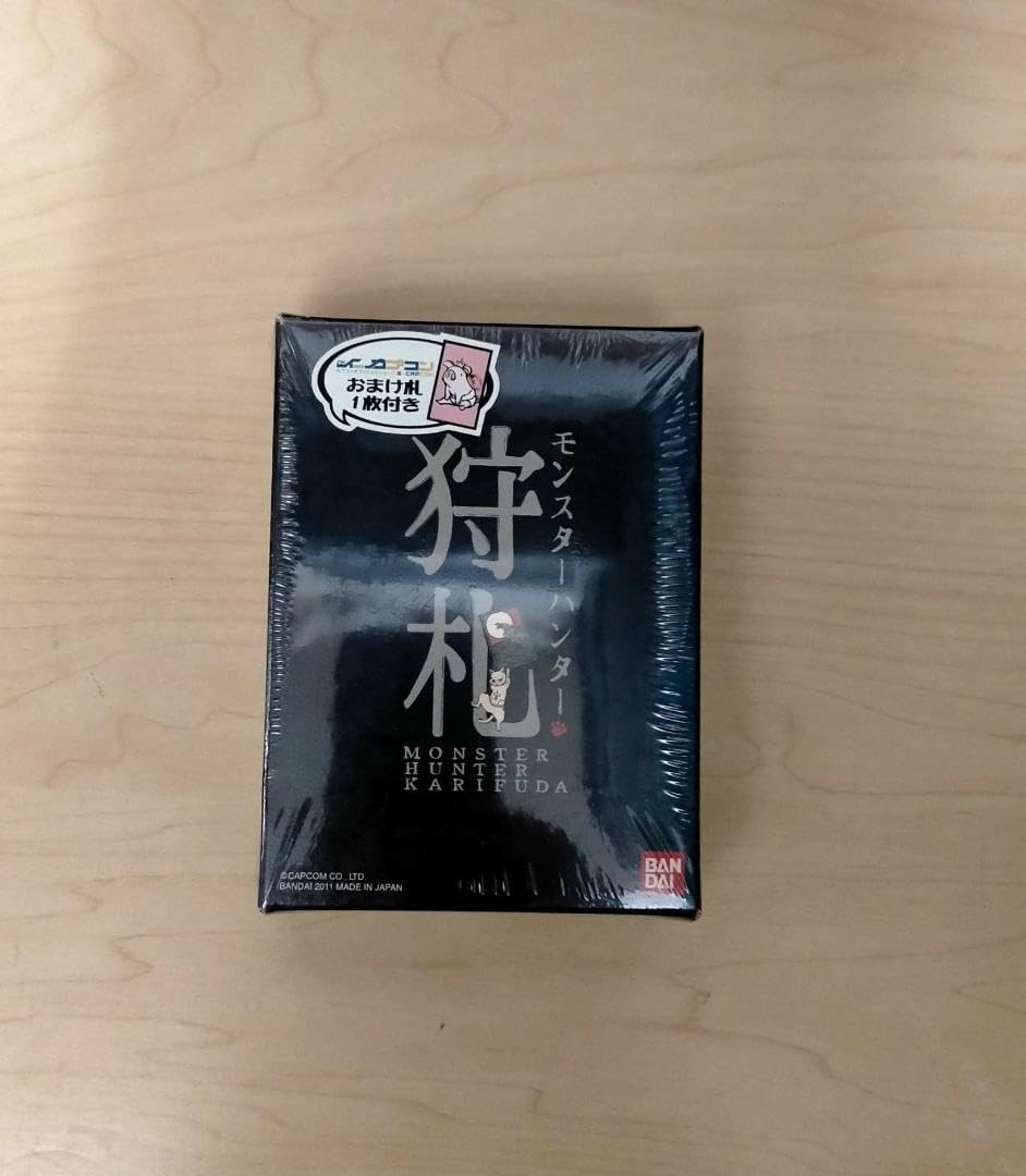 【レア】【未開封新品】モンスターハンター 狩札 Amazon | 限定 モンスターハンター 狩札 新 花札 モンハン