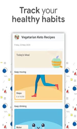 Keto dieta App - Veg keto receitas