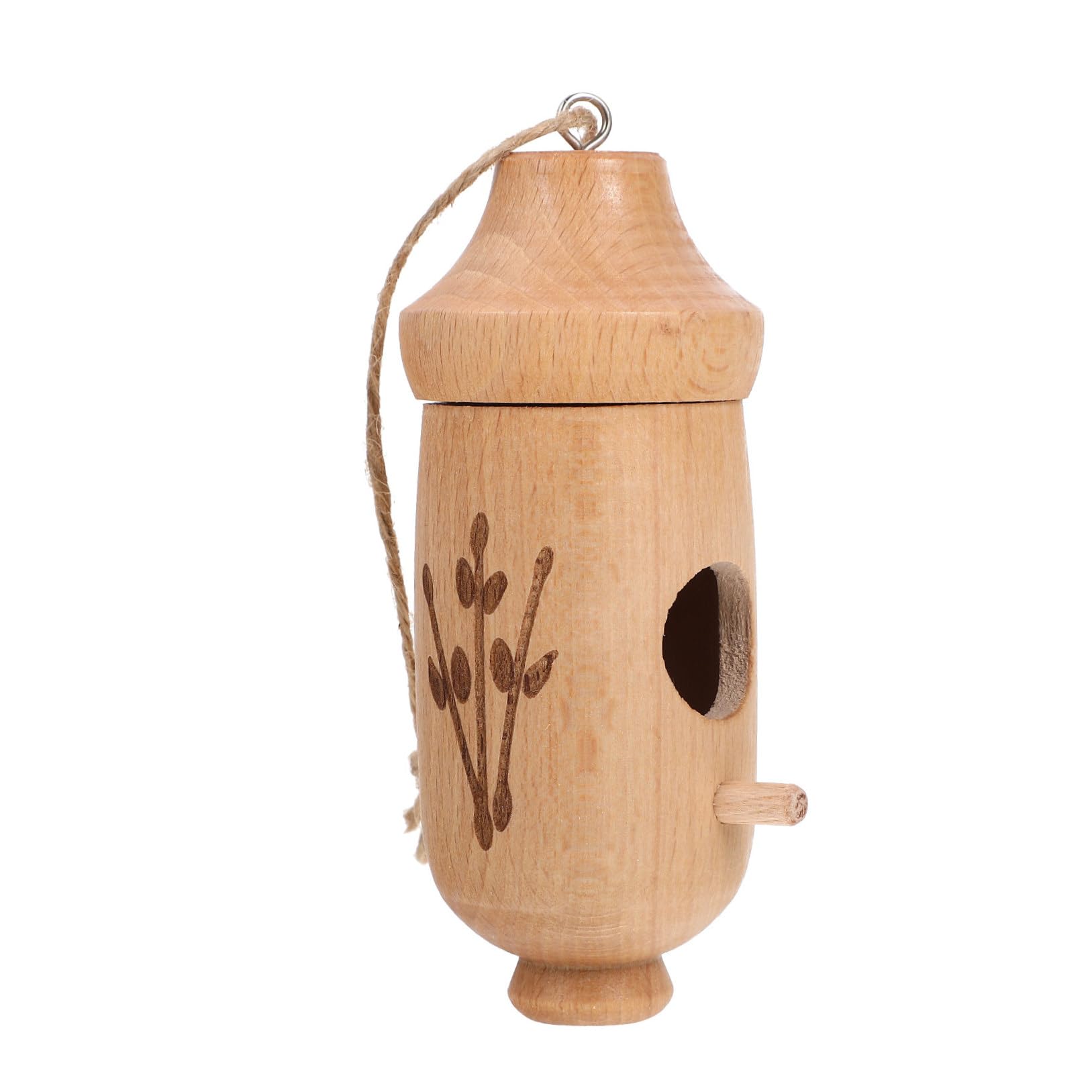POPETPOP 4 Pz mangiatoia per uccelli mangiatoie per uccelli bird feeder abbeveratoio automatico mangiatoia per animali domestici contenitori piatto di cibo per uccelli da appendere in legno