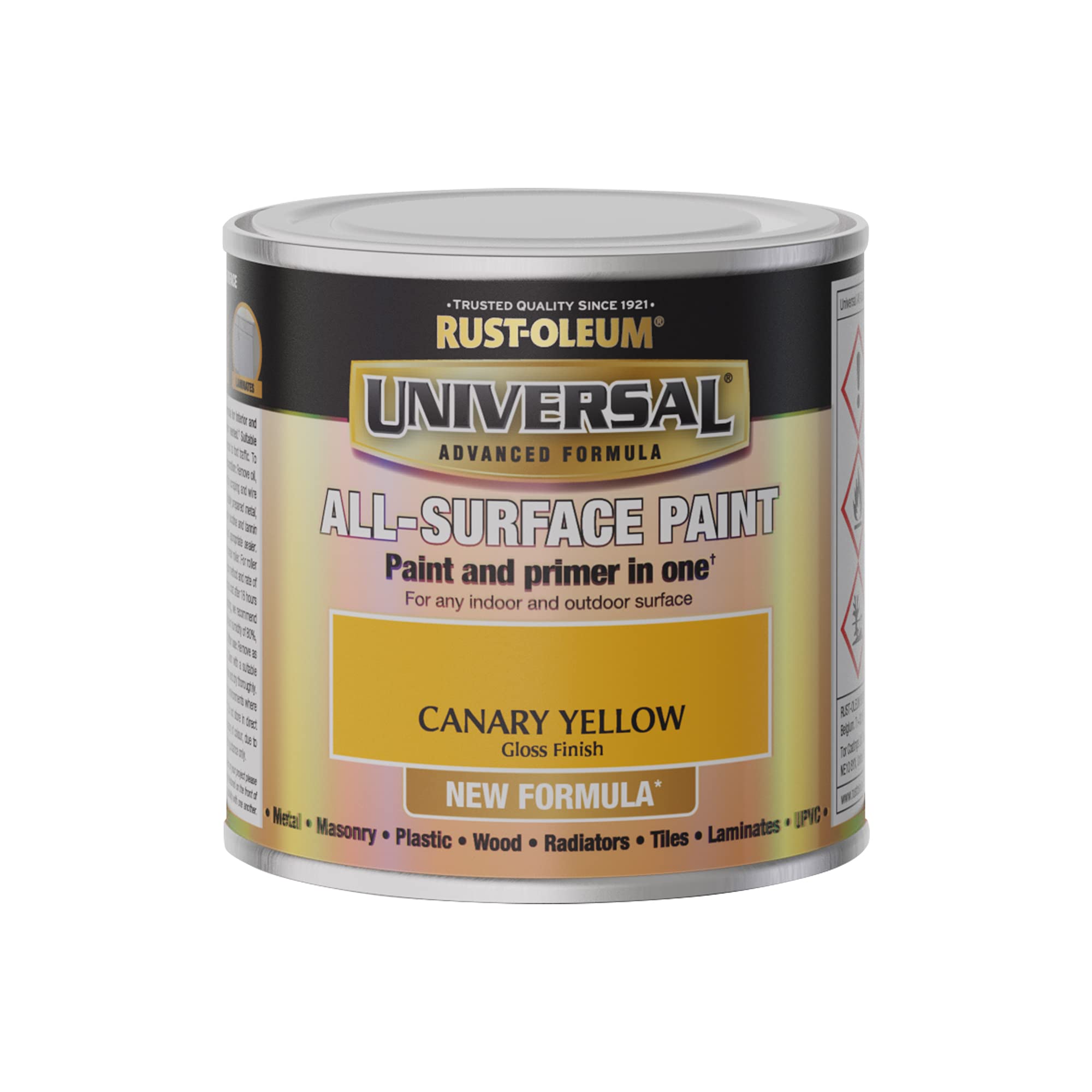 Rust-OleumUniversal Gloss Canary Yellow 250ml