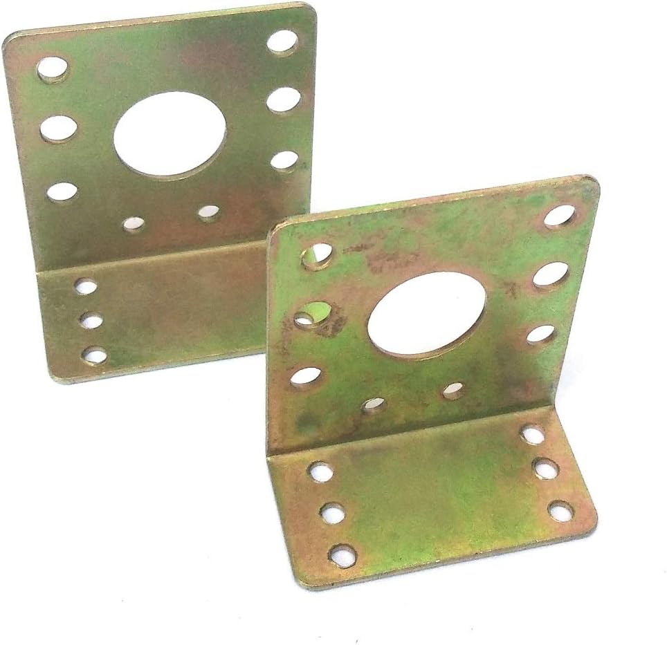 SR ROBOTICS Geared Dc Motor L Clamps -2 Pieces