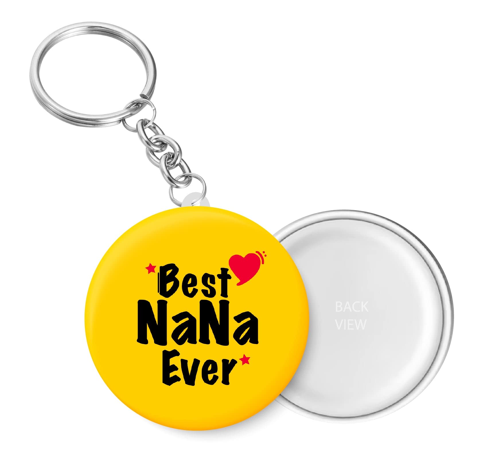 Best Nana Ever I Best DAD I I My DAD I Key Chain (Plastic, Multicolor, 44MM)-image-41