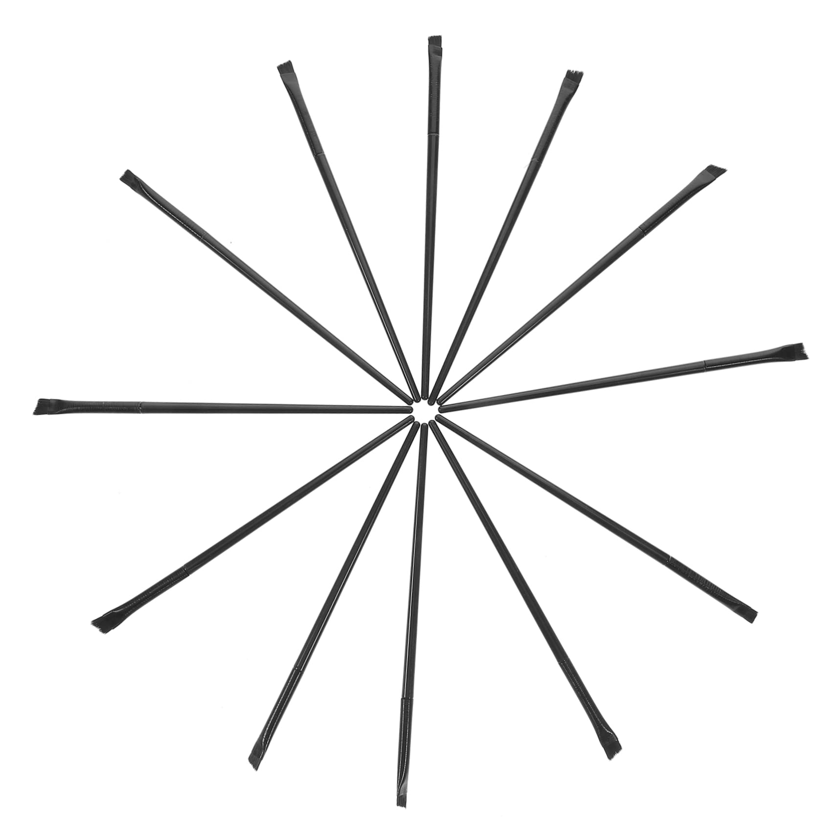 FRCOLOR 5 Set Di Pennelli Per Il Trucco Di Set Di Pennelli Per Ombretto Eyeliner Sopracciglia E Set Di Pennelli Per Eyeliner Angolati Per Donna 12 Pezzi*5