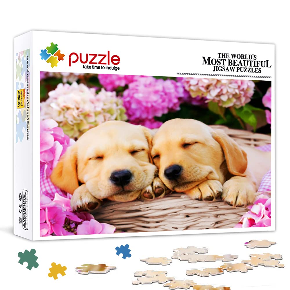 1000 sztuk dla dorosłych puzzle kosz na kwiaty pies puzzle puzzle puzzle rodzinne wyzwanie rozrywka zabawka prezent dla dorosłych puzzle 1000 sztuk