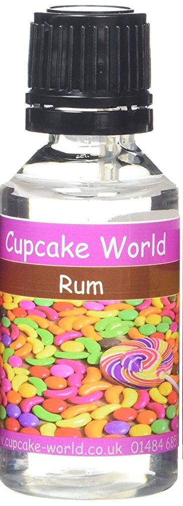 Cupcake World Intense Food Flavouring Rum 100 ml