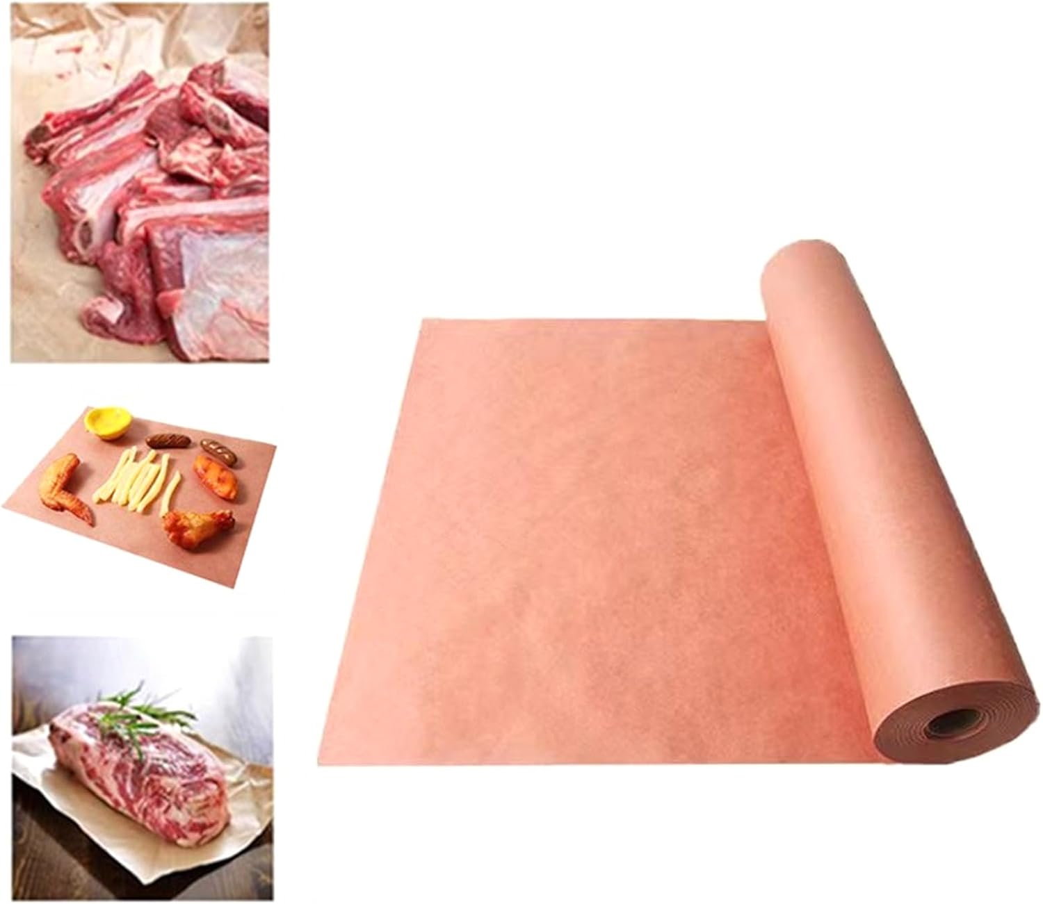 Food Grade Butcher Paper Roll Barbecues Meat Roasting Paper Practical Greaseproof Paper For Cooking And Grilling