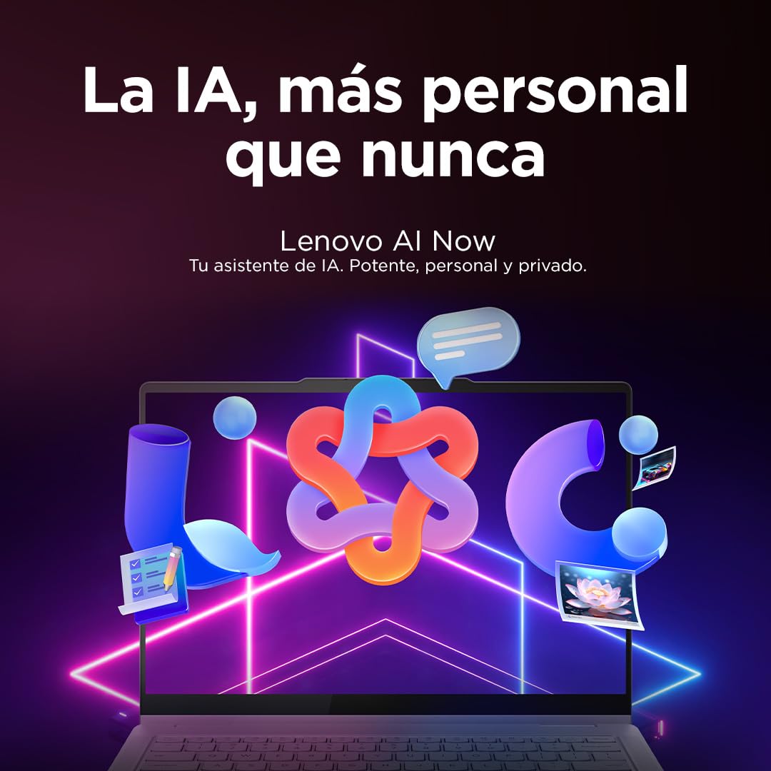 Lenovo Yoga 7 2-in-1 Gen 10 – Ordenador Portátil IA Convertible Táctil 14" OLED (Intel Core Ultra 5 226V, 16 GB RAM, 512 TB SSD, Wi-Fi 7, Win 11 Home, Copilot+ PC) Teclado QWERTY Español - Gris