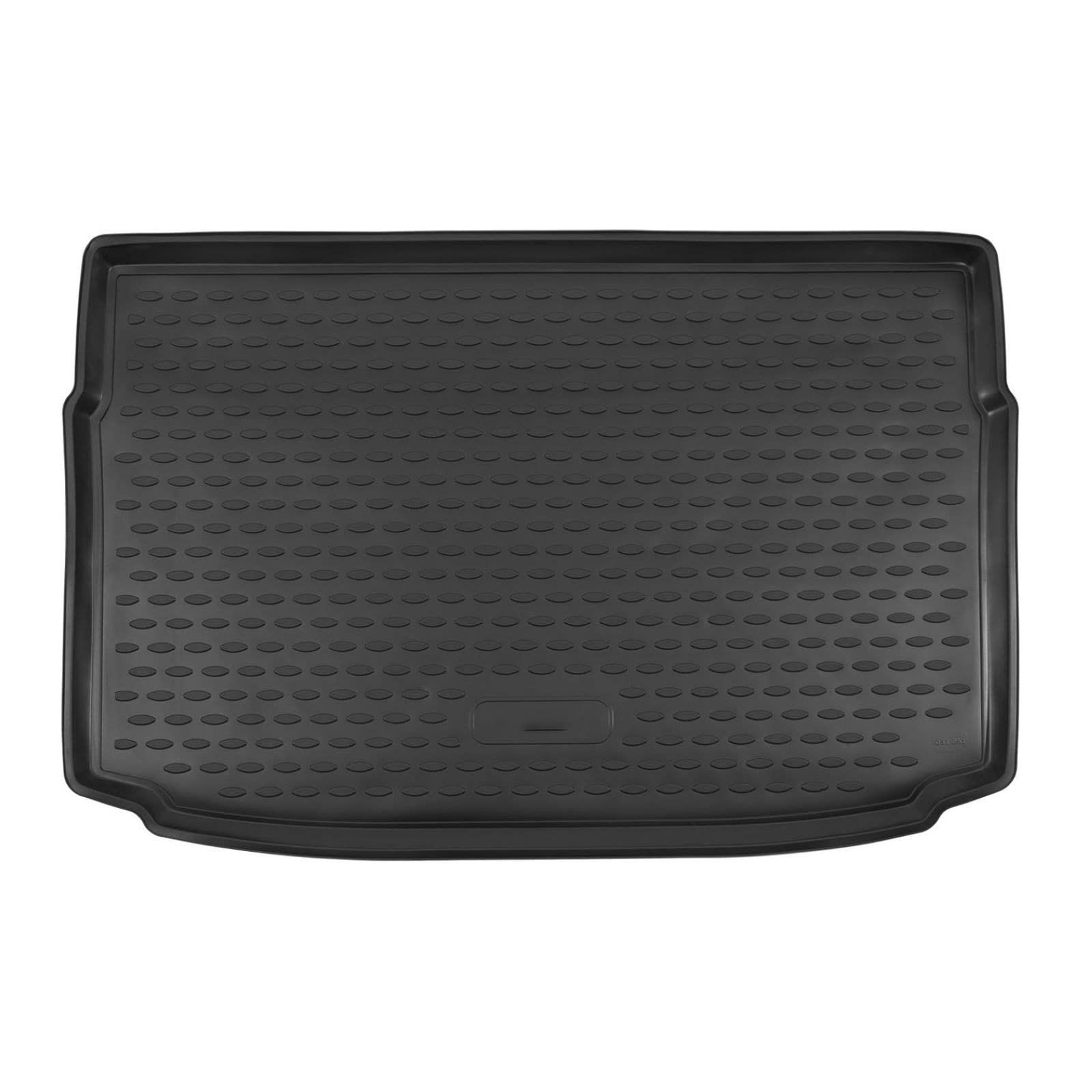 J&J AUTOMOTIVE Vasca Bagagliaio in TPE Gomma per Volkswagen Polo 6 Dal 2017, Proteggi Baule con Bordo Alto 3-5 cm, Antiscivolo, Colore Nero, Premium