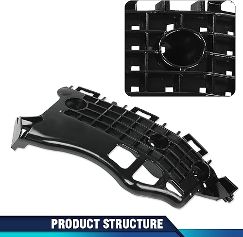 Miniatura 446 de PIT66 Soporte de parachoques delantero compatible con Hyundai Sonata 2011-2015 2 piezas soporte de parachoques delantero izquierdo y derecho