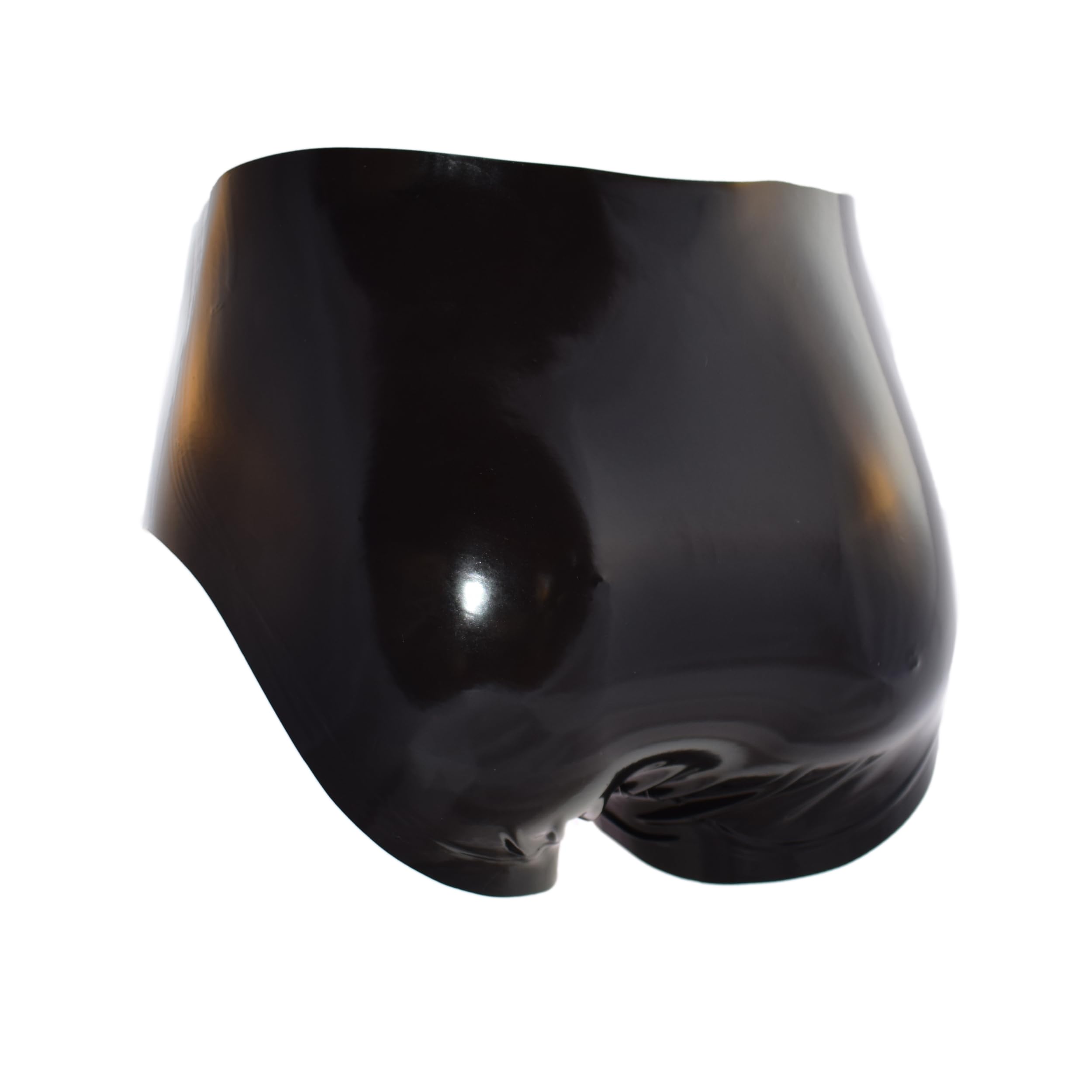 Rubberfashion - Slip en Latex Sexy avec étui pénien et Cagoule en Latex - pour Homme