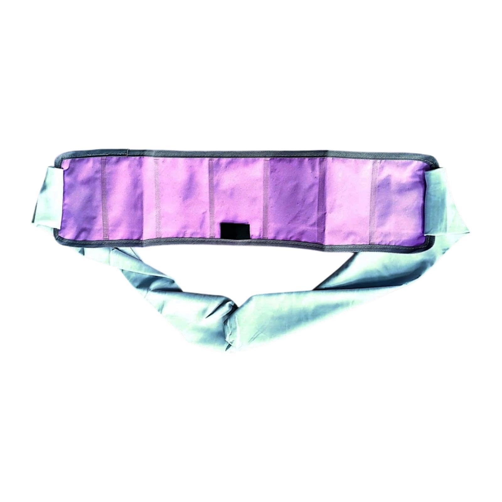 Fascia rinfrescante per Il Collo, Uomo e Donna, Estiva, Riutilizzabile, Portatile, Leggera, Ideale per Corsa, Campeggio, attività all'aperto e, Grigio Viola