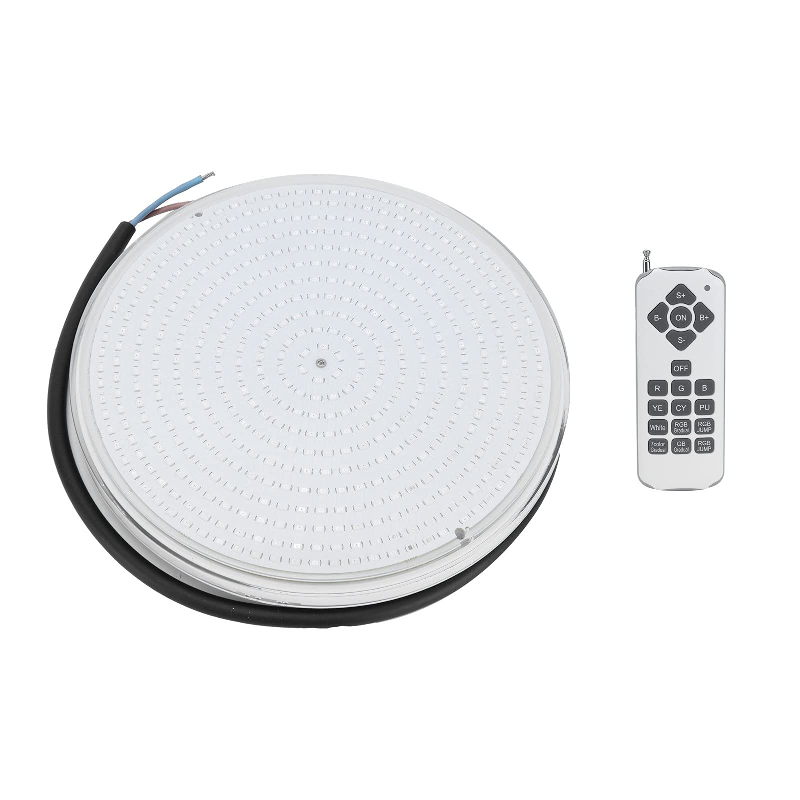 RiToEasysports Wielofunkcyjna LED do Basenu z Pilotem do Użytku Domowego i Komercyjnego Wodoodporna IP68 4500LM